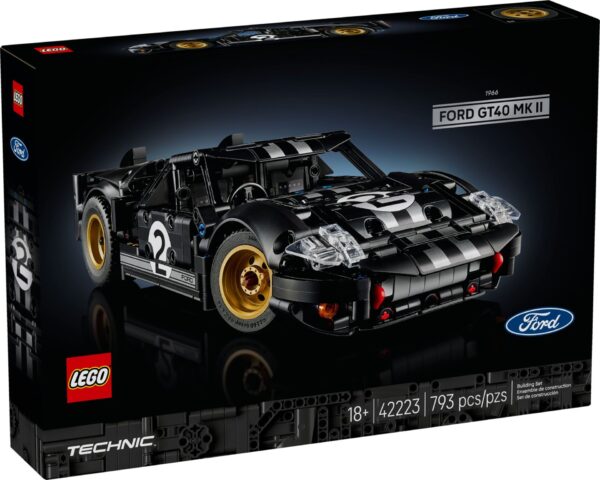 LEGO 42223 1966 Ford GT40 MKII Rennwagen
