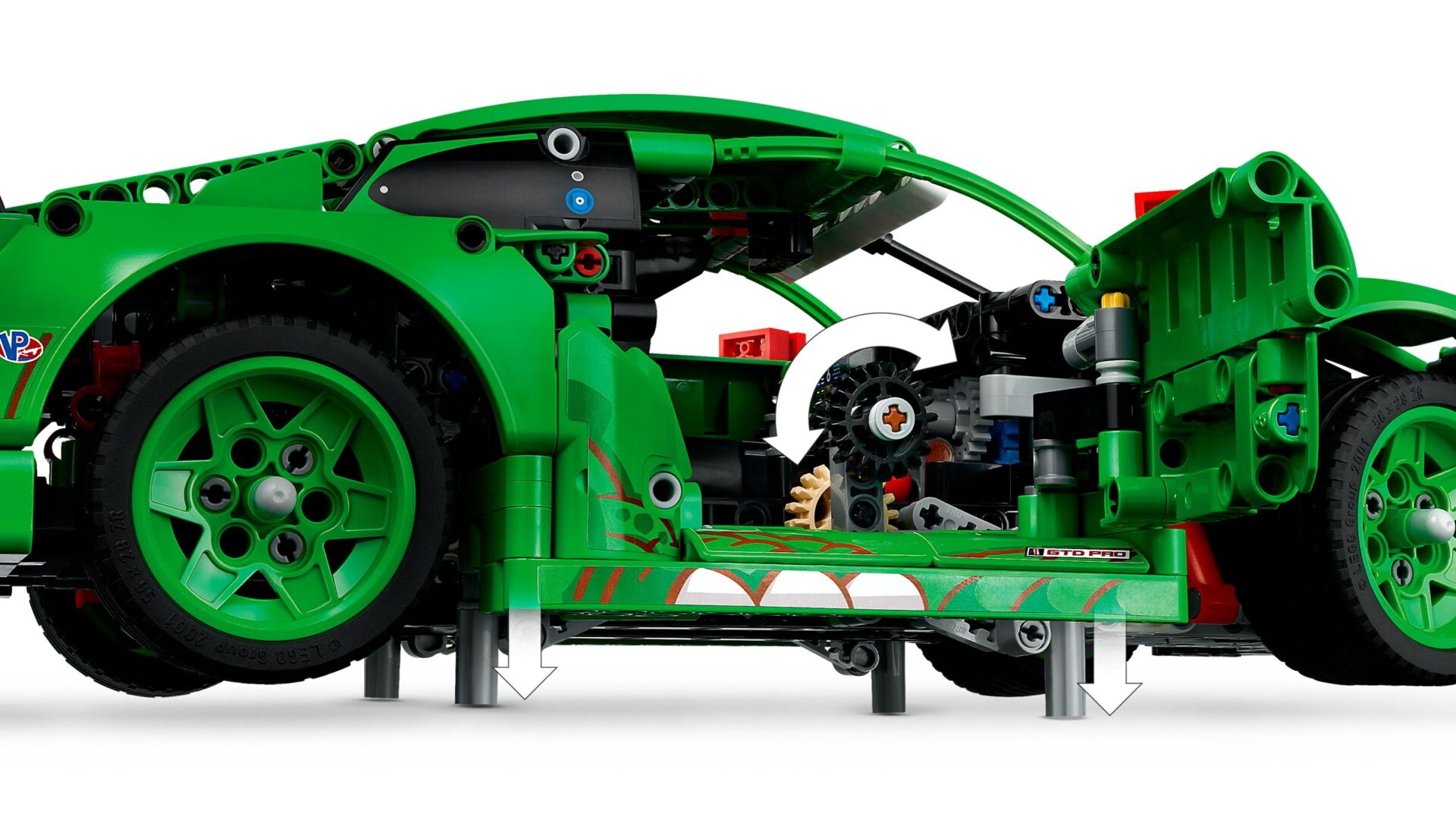 LEGO 42224 Porsche 911 GT3 R REXY AO Racing Rennwagen – Bild 7