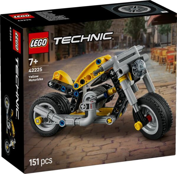 LEGO 42225 Gelbes Motorrad