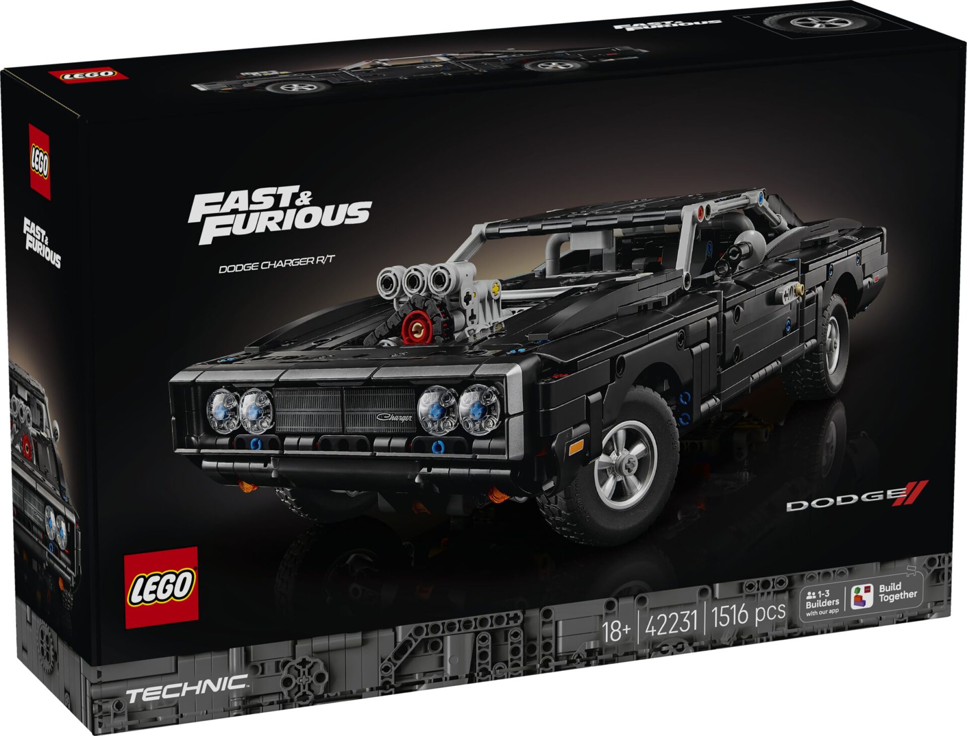 LEGO 42231 Fast and Furious Dodge Charger R/T Auto