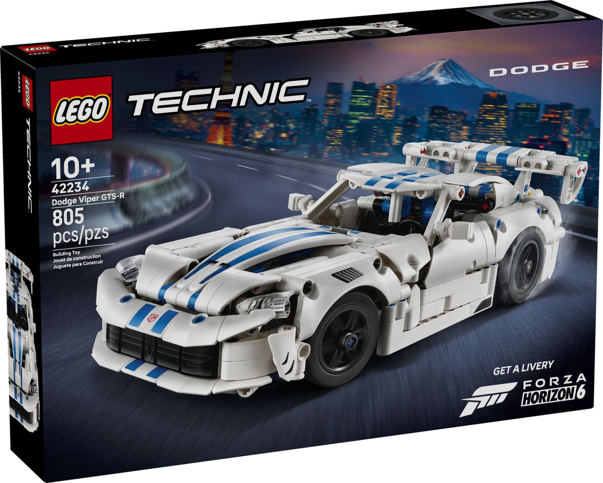 LEGO 42234 Dodge Viper GTS-R Sportwagen