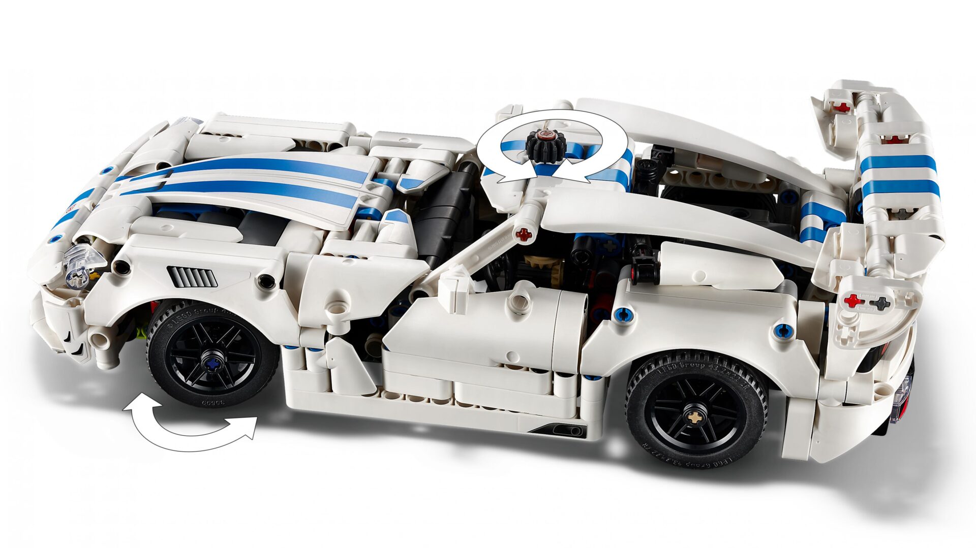 LEGO 42234 Dodge Viper GTS-R Sportwagen – Bild 4