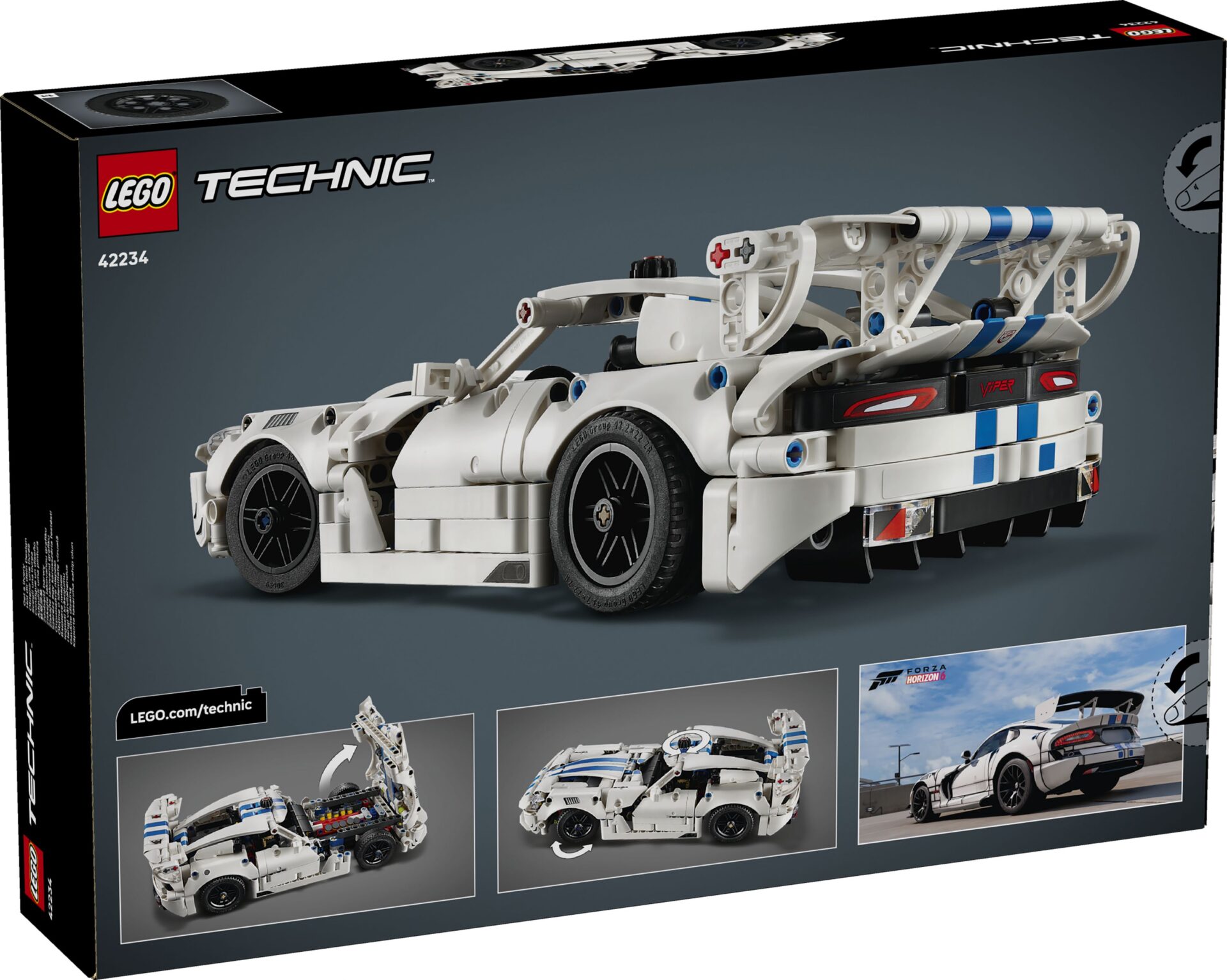 LEGO 42234 Dodge Viper GTS-R Sportwagen – Bild 8