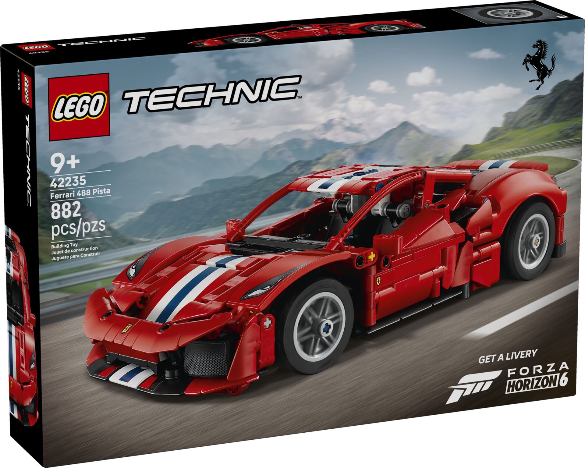 LEGO 42235 Ferrari 488 Pista Auto