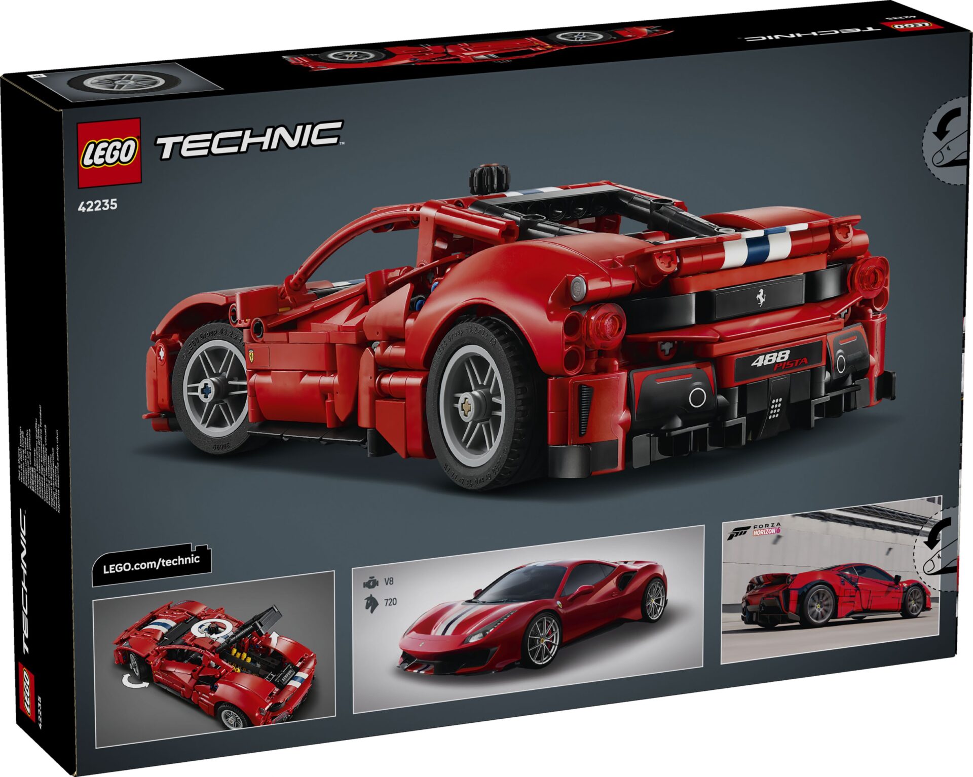 LEGO 42235 Ferrari 488 Pista Auto – Bild 7