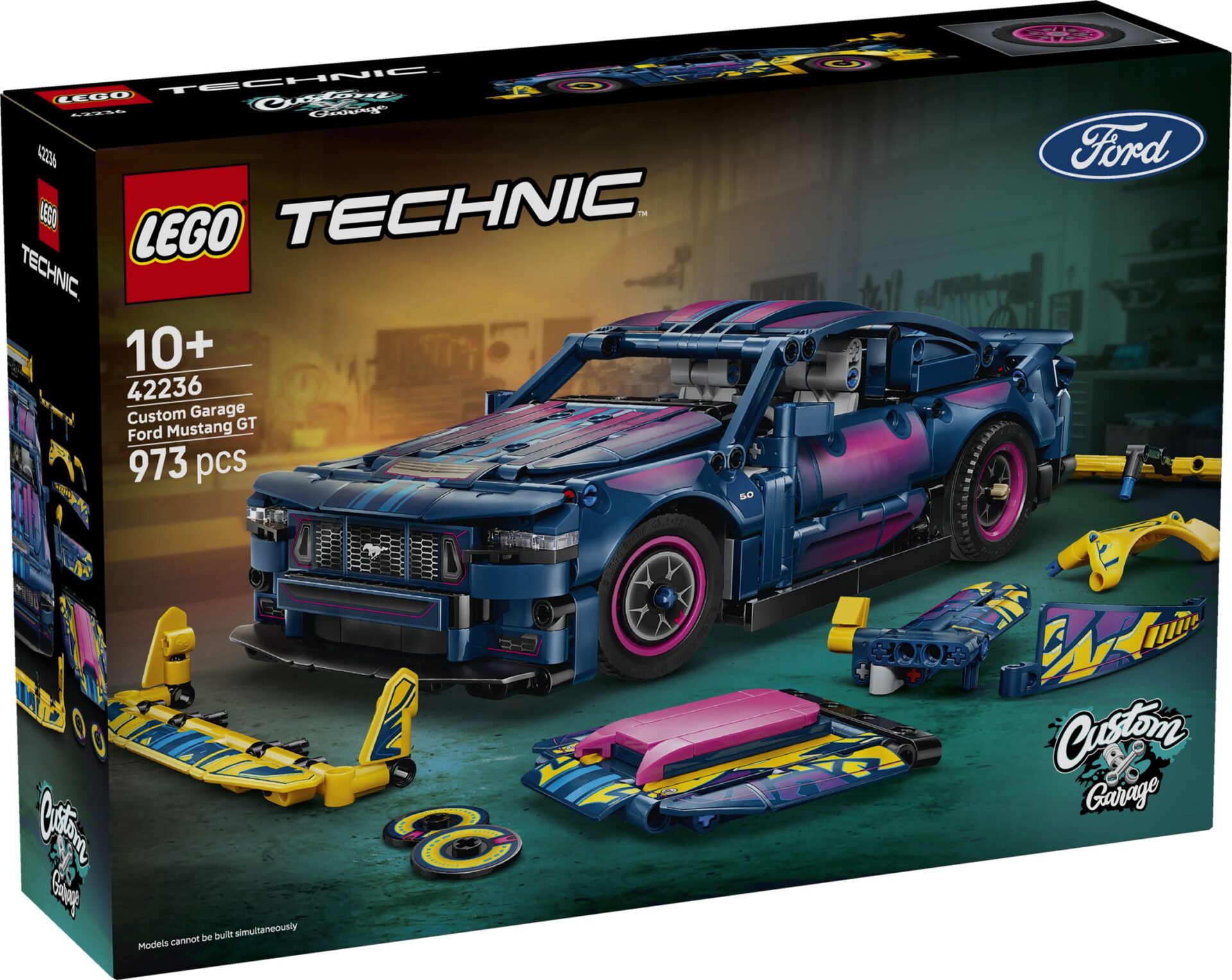 LEGO 42236 Ford Mustang GT Auto aus der Tuning-Werkstatt