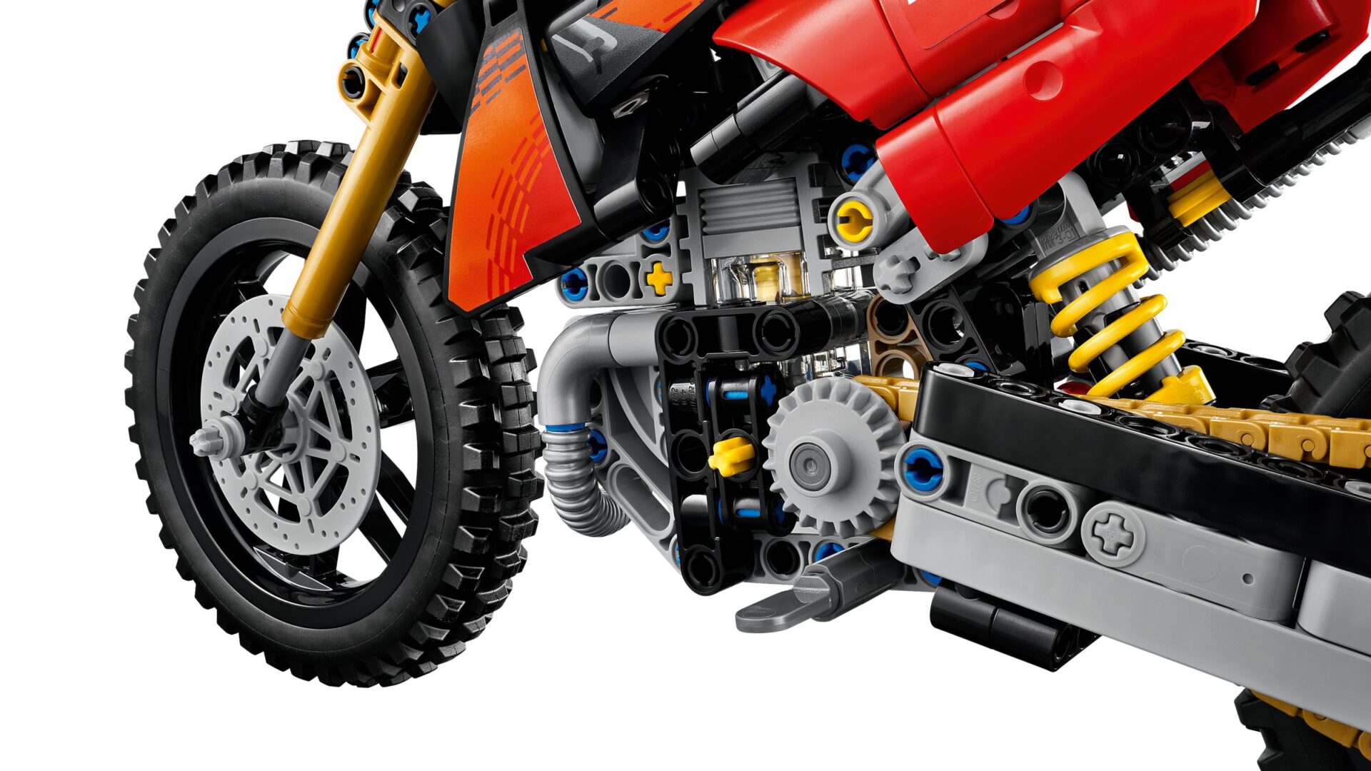 LEGO 42238 Ducati Desmo450 MX Factory Motorrad – Bild 6