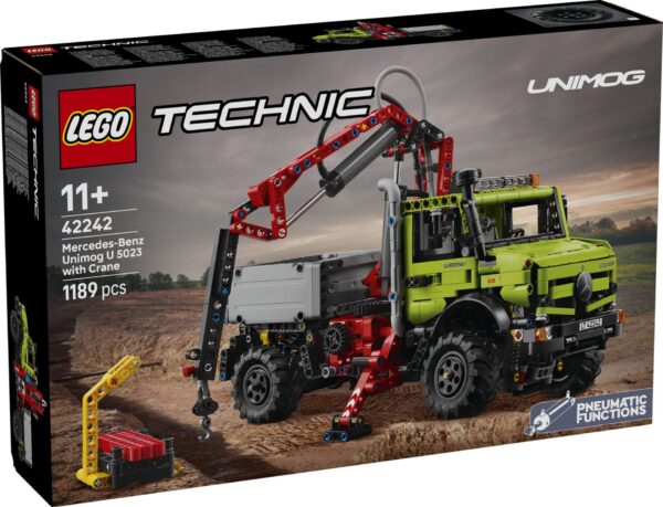 LEGO 42242 Mercedes-Benz Unimog U 5023 mit Kran