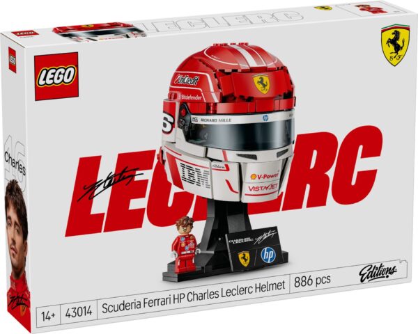 LEGO 43014 Scuderia Ferrari HP Charles Leclerc Helm