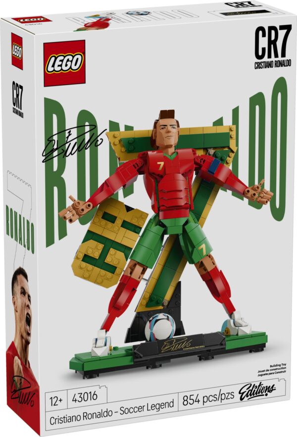 LEGO 43016 Cristiano Ronaldo – Fussballlegende
