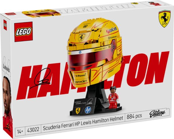 LEGO 43022 Scuderia Ferrari HP Lewis Hamilton Helm