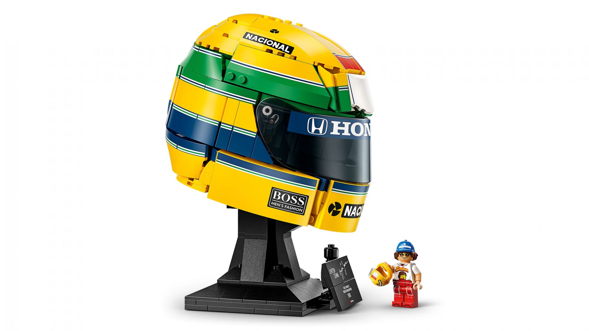 LEGO 43024 Ayrton Senna Helm – Bild 4