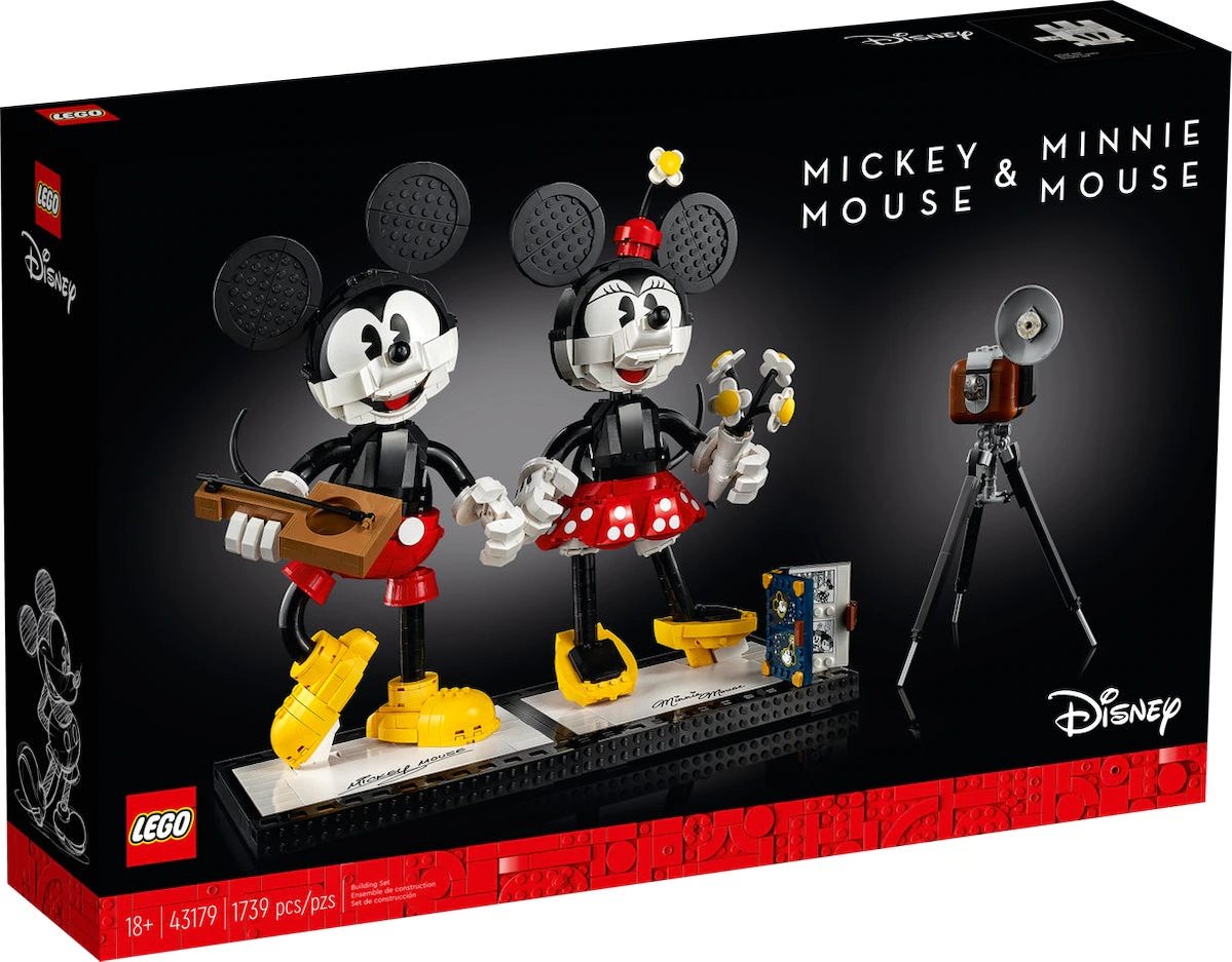 LEGO 43179 Micky Maus und Minnie Maus 