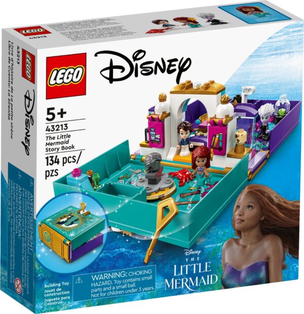 LEGO 43213 Die kleine Meerjungfrau – Märchenbuch