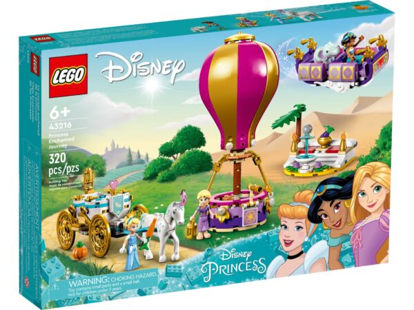 LEGO 43216 Prinzessinnen auf magischer Reise