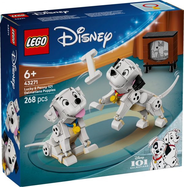 LEGO 43271 Die Welpen Lucky und Penny aus 101 Dalmatiner