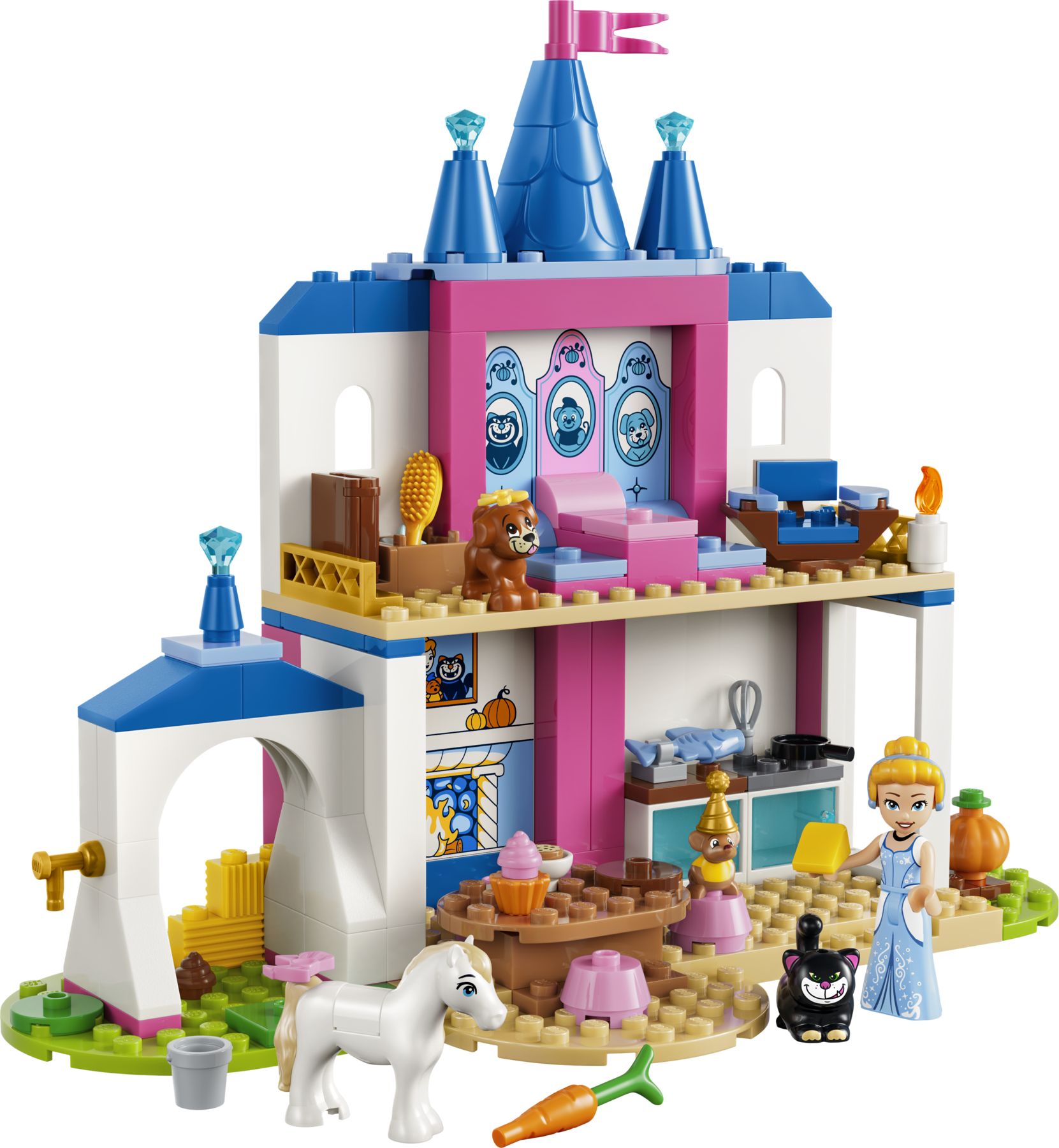 LEGO 43283 Cinderellas Tierpalast – Bild 2