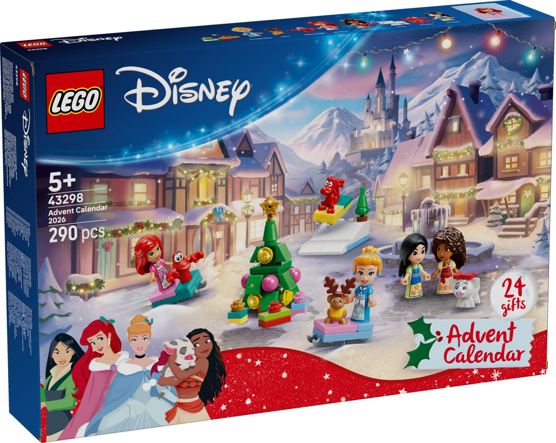 LEGO 43298 Disney Princess Adventskalender 2026