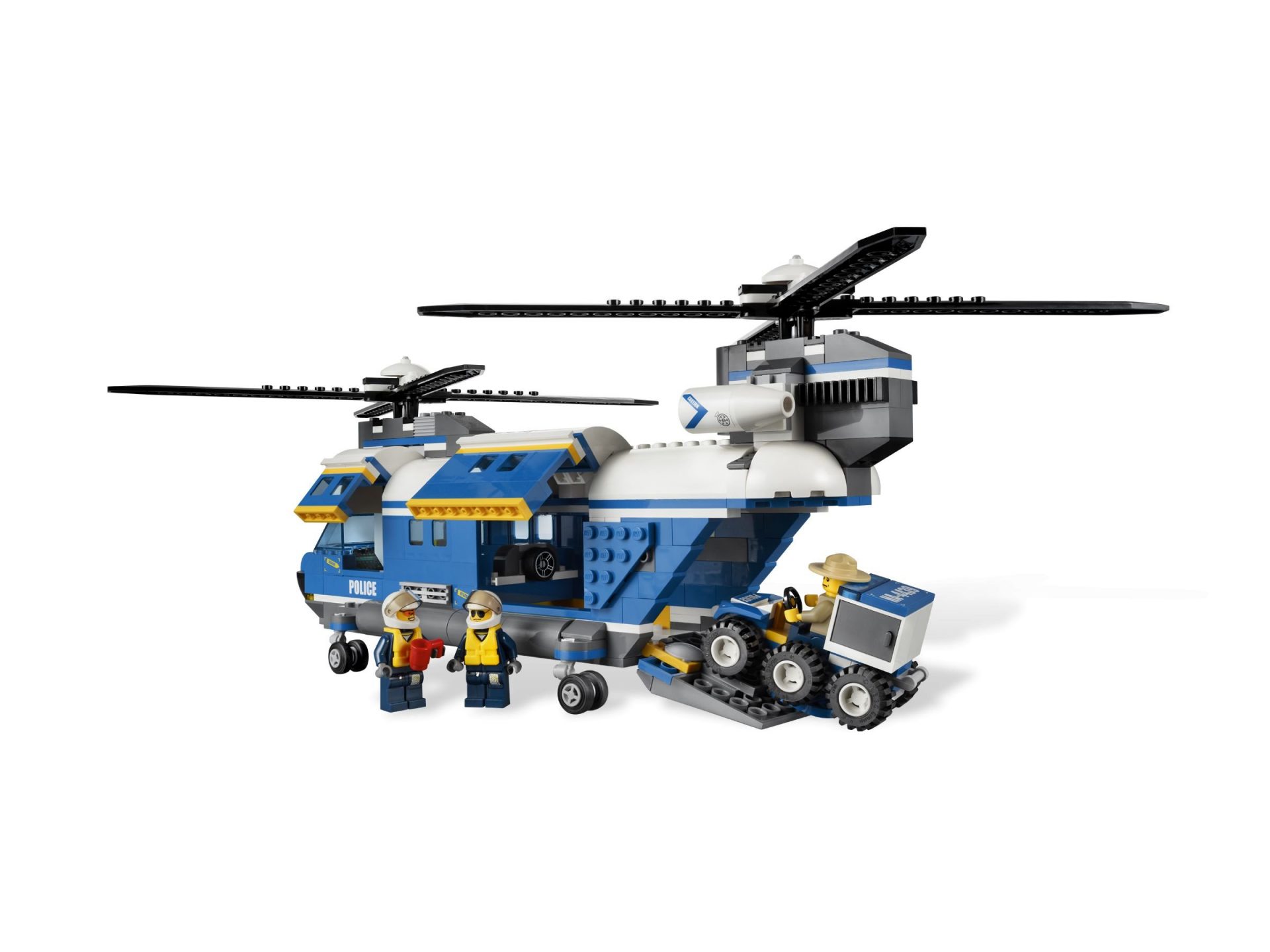 LEGO 4439 Hubschrauber mit Doppelrotor – Bild 3