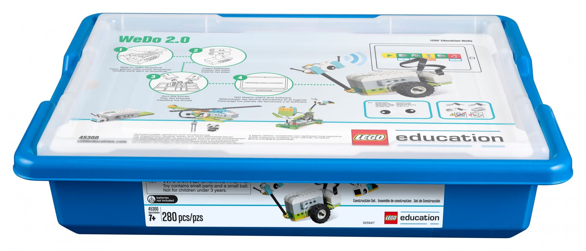 LEGO 45300 Education WeDo 2.0 Basis Set inkl. Software & Unterrichtsmaterialien