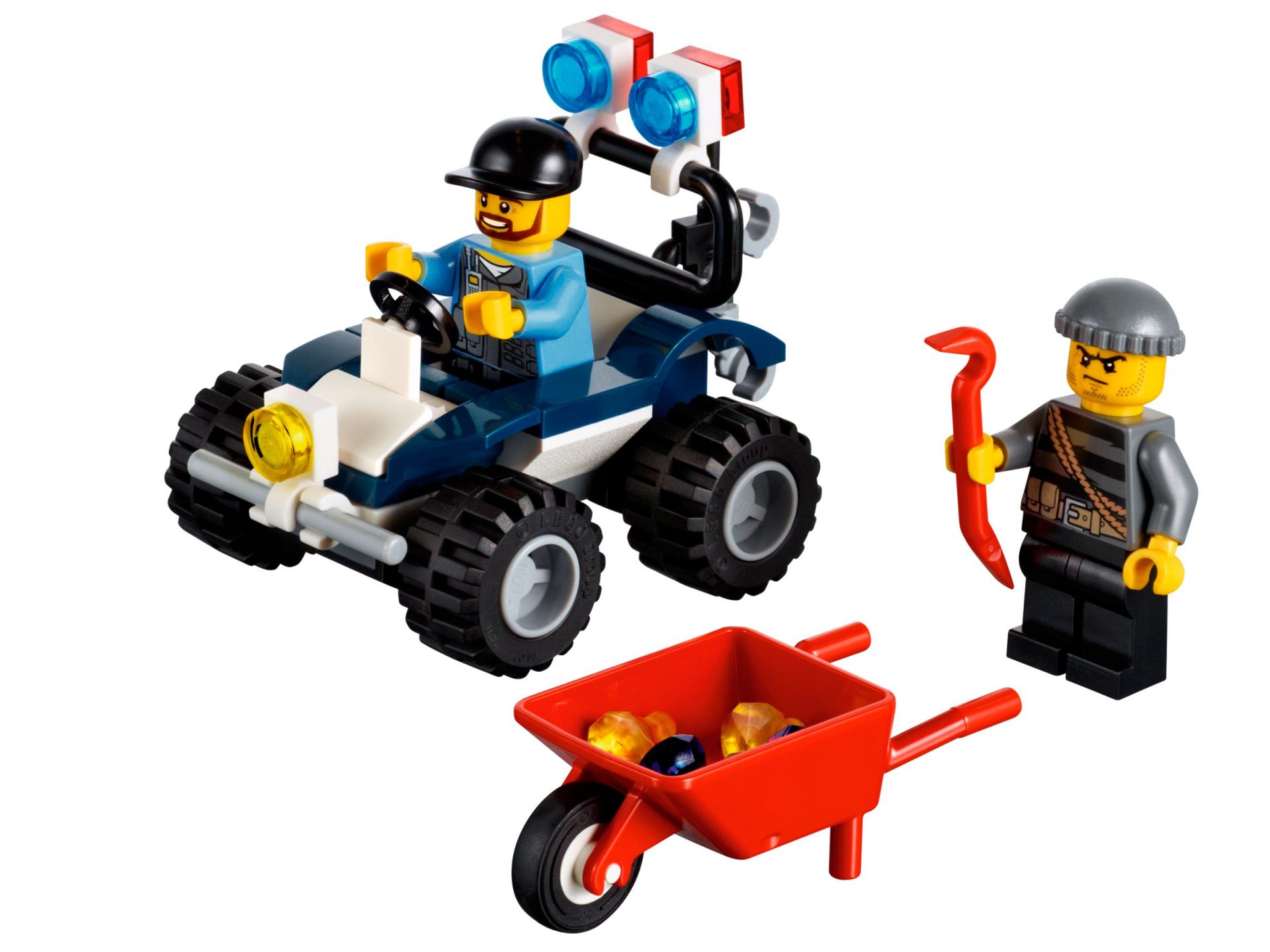 LEGO 60006 Polizei-Quad – Bild 2