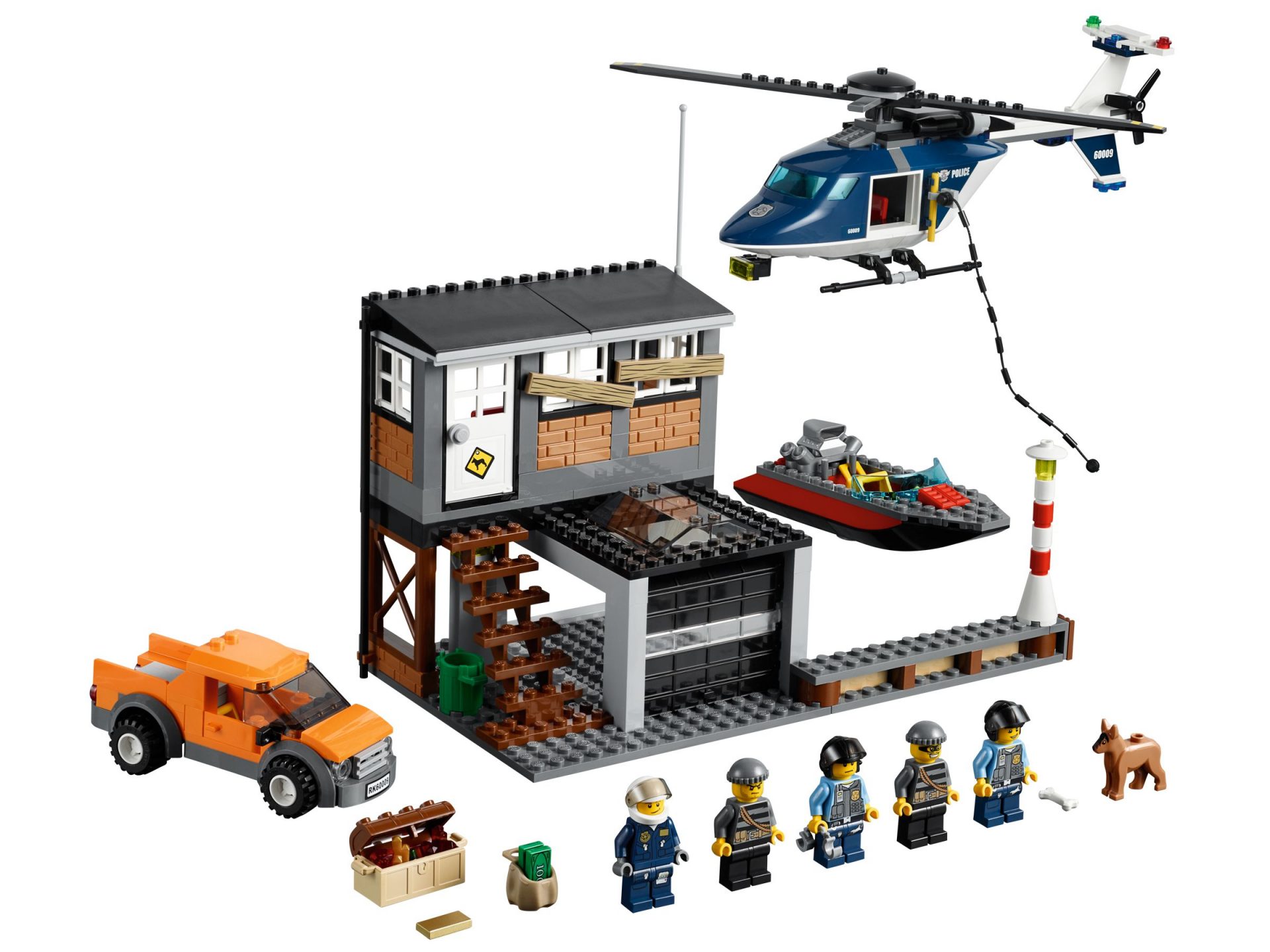 LEGO 60009 Polizei-Hubschrauber & Räuberversteck – Bild 2