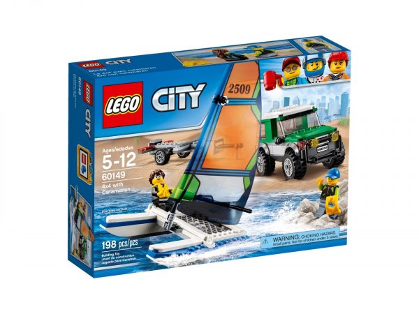 LEGO 60149 Geländewagen mit Katamaran