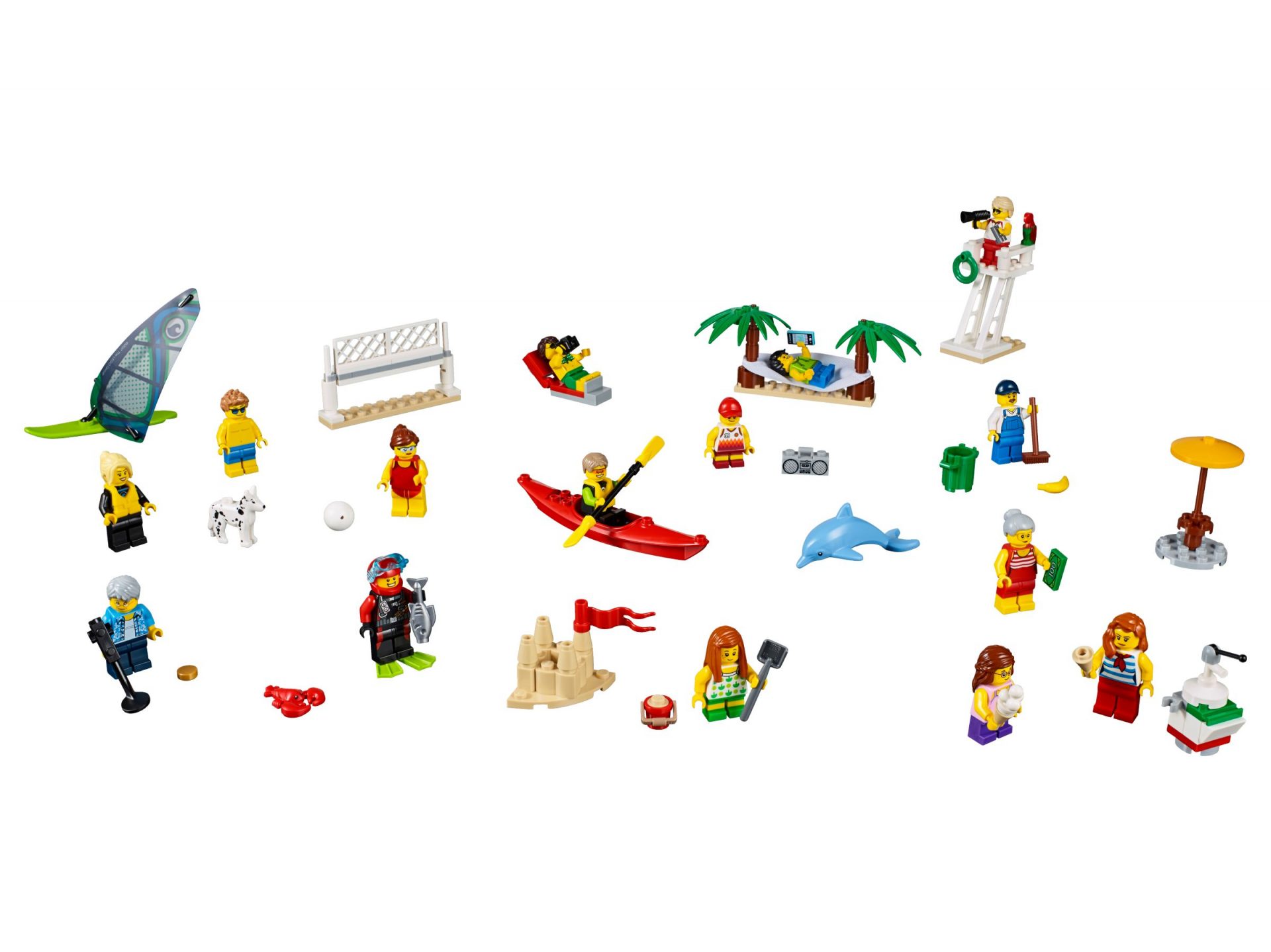 LEGO 60153 Stadtbewohner – Ein Tag am Strand – Bild 2