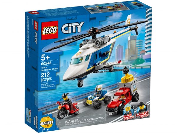 LEGO 60243 Verfolgungsjagd mit dem Polizeihubschrauber