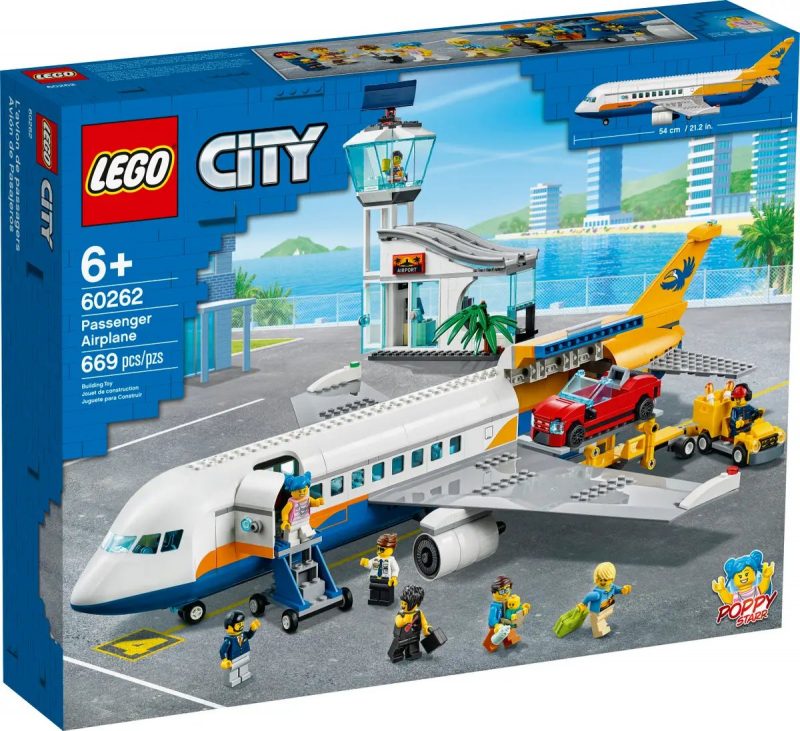 Lego 60262 Passagierflugzeug Legamo