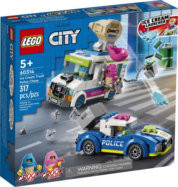 Lego 60314 Eiswagen Verfolgungsjagd Legamo