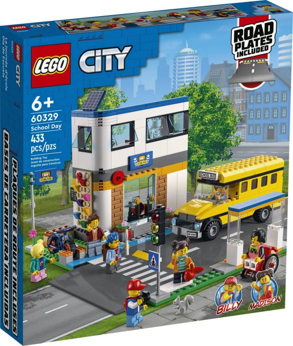 LEGO 60329 Schule mit Schulbus