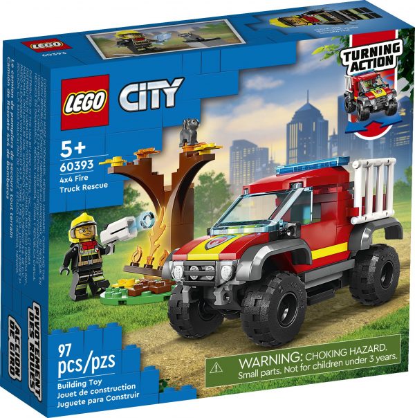 Lego 60393 Feuerwehr Pickup