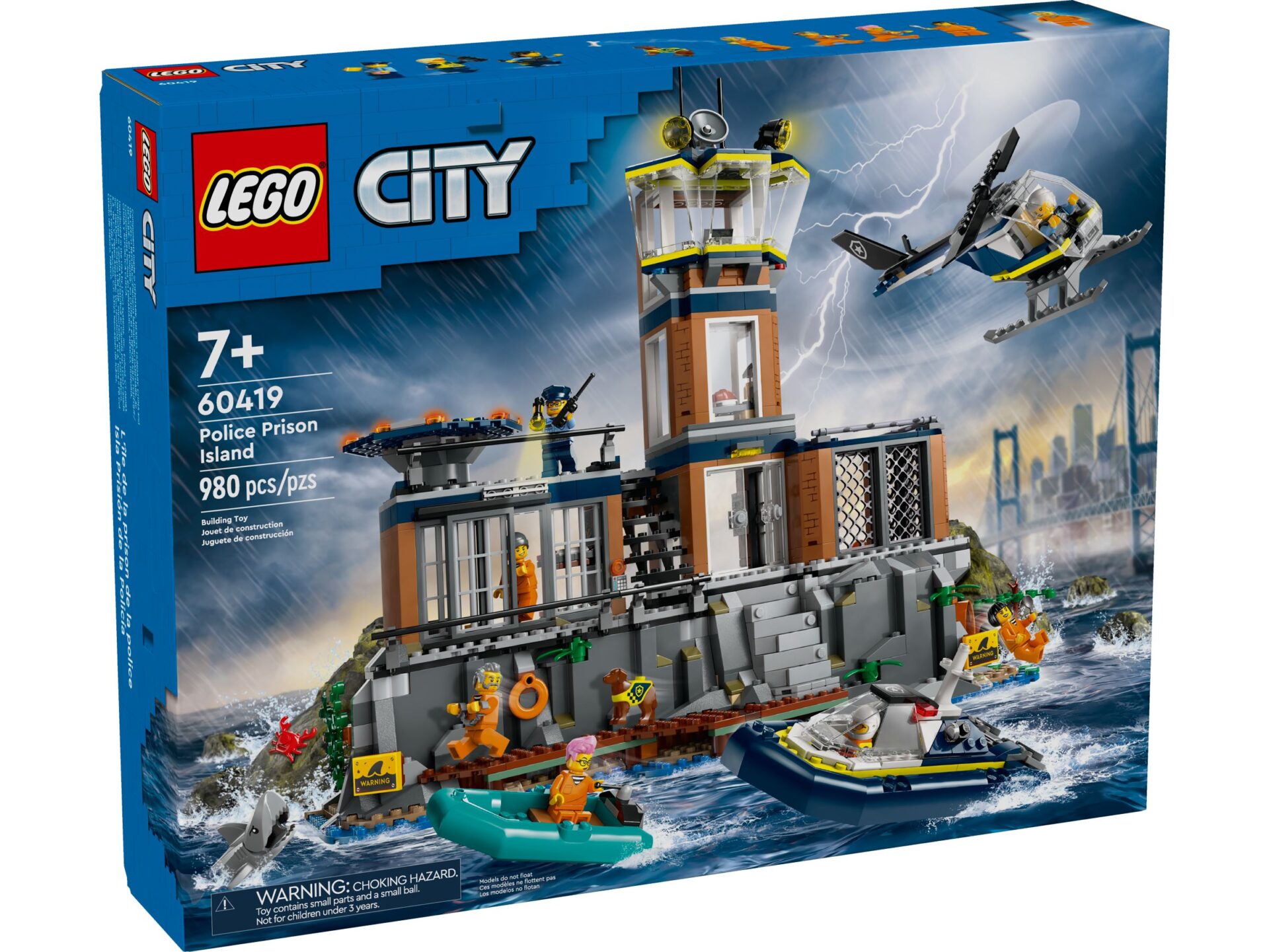 LEGO 60419 Polizeistation auf der Gefängnisinsel