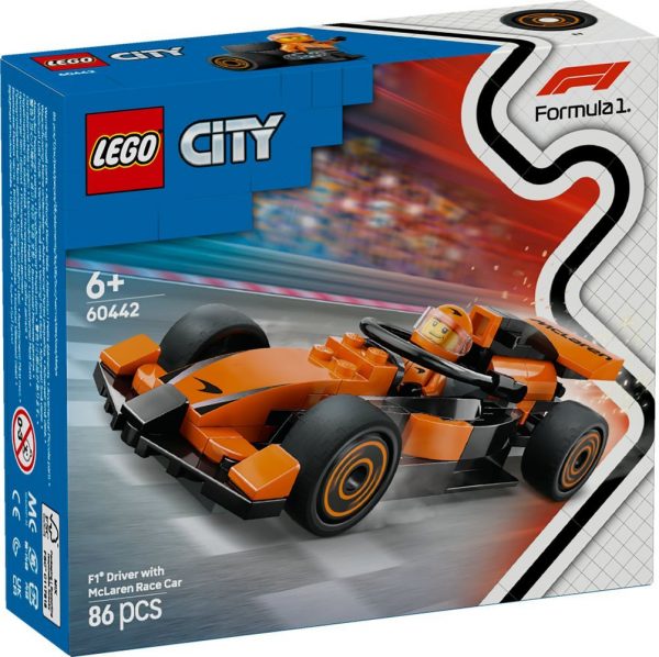 Lego 60442 F1 Rennfahrer Mit McLaren Rennauto