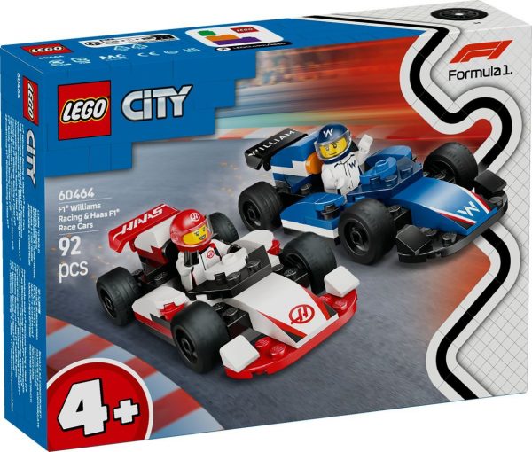 Lego 60464 F1 Williams Racing Und Haas F1 Rennautos
