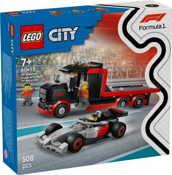 LEGO 60493 F1 Truck mit Audi F1 Rennwagen
