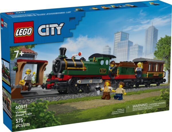 LEGO 60511 Klassischer Dampfzug