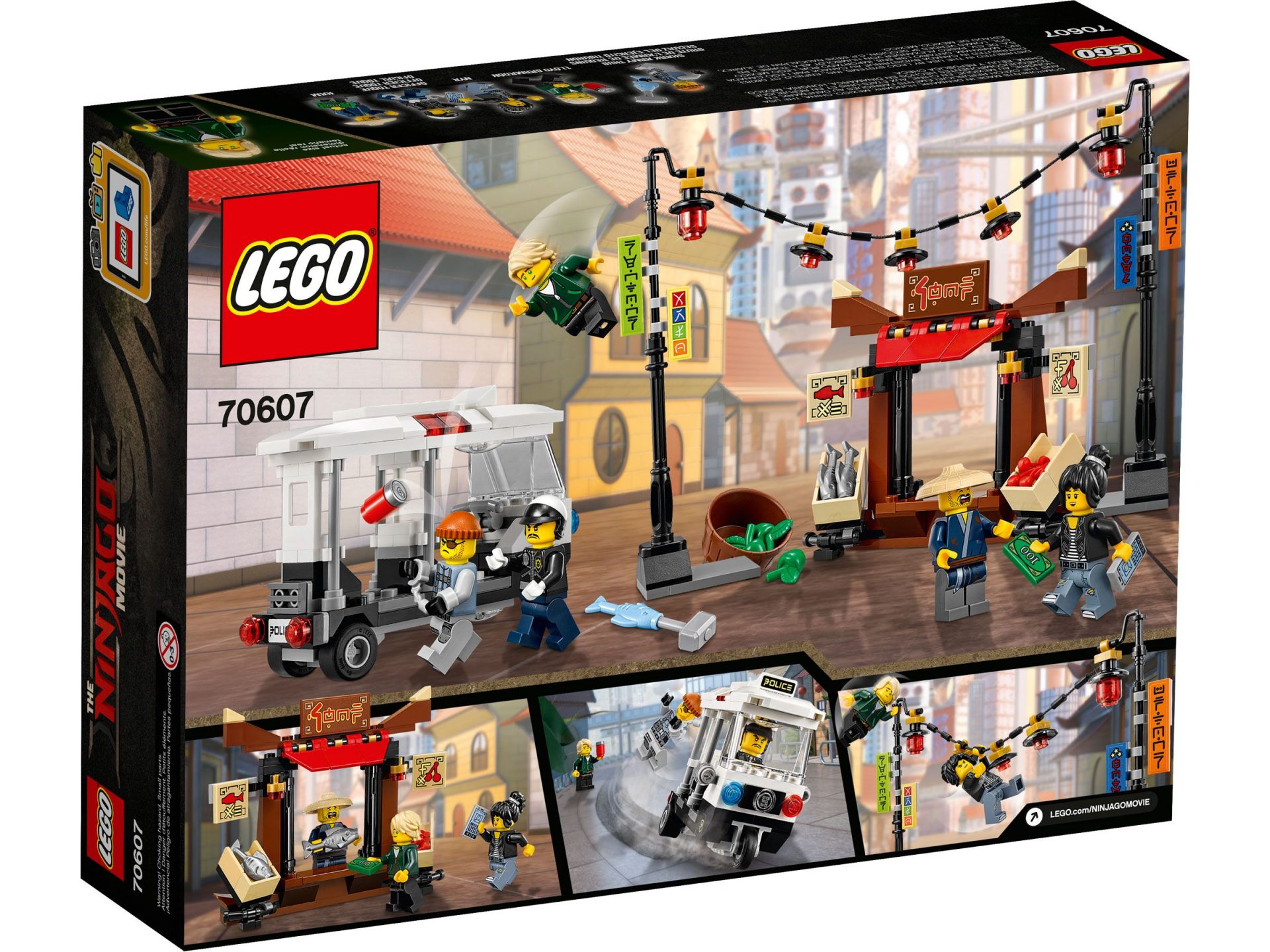 Lego 70607 Verfolgungsjagd in NINJAGO City legamo