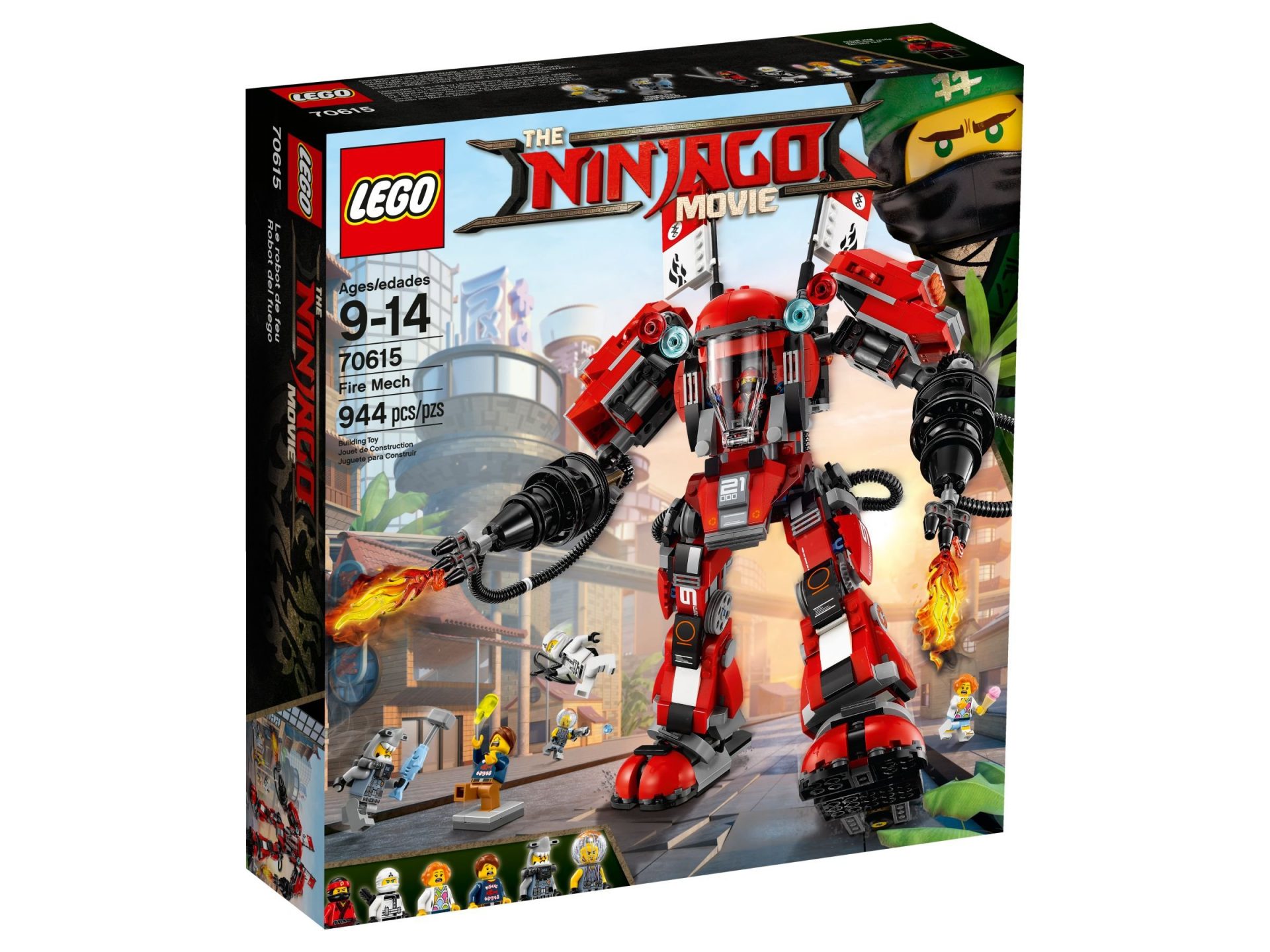 Lego 70615 Kai's Feuer Mech legamo
