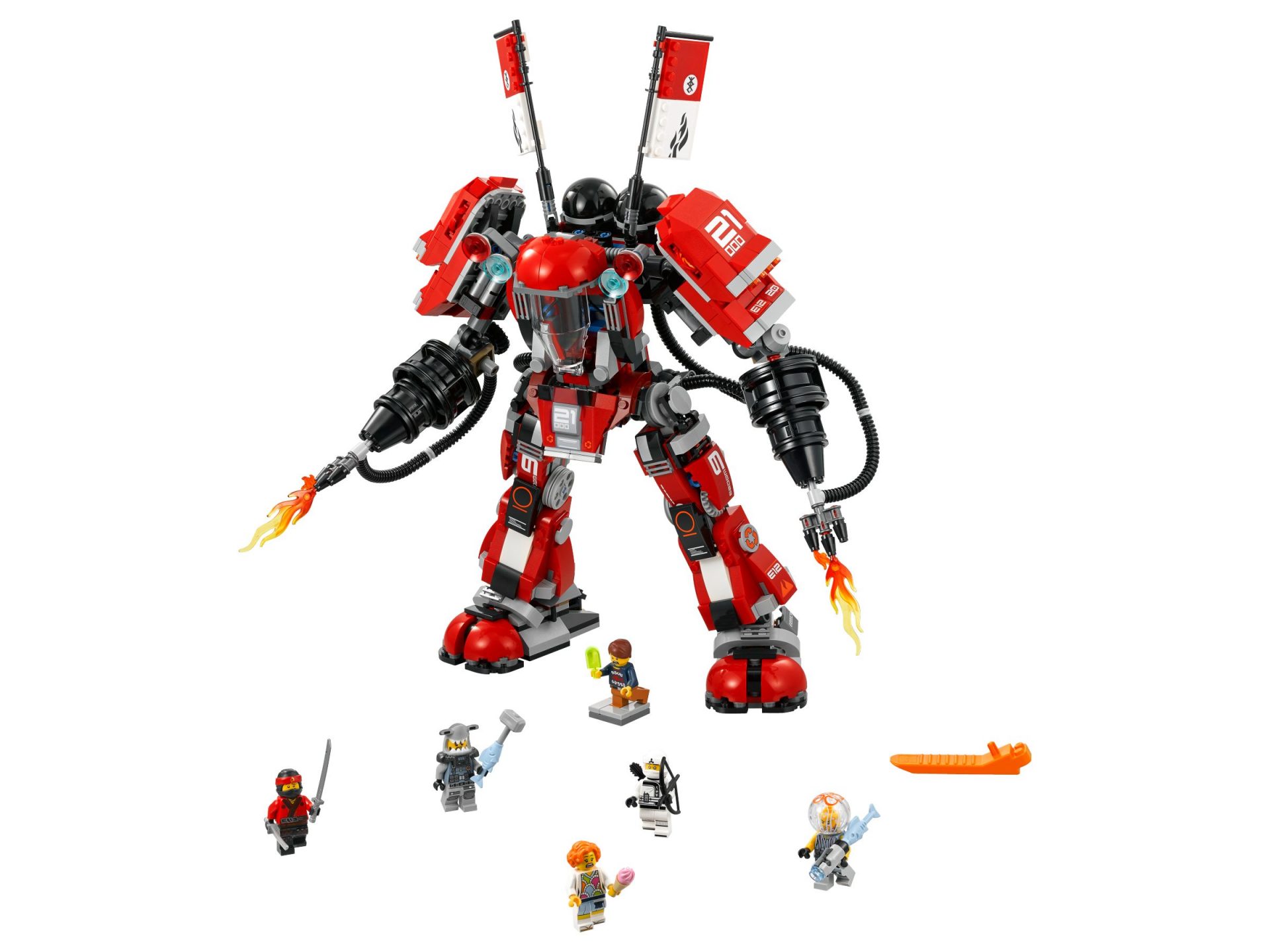 Lego 70615 Kai's Feuer Mech legamo