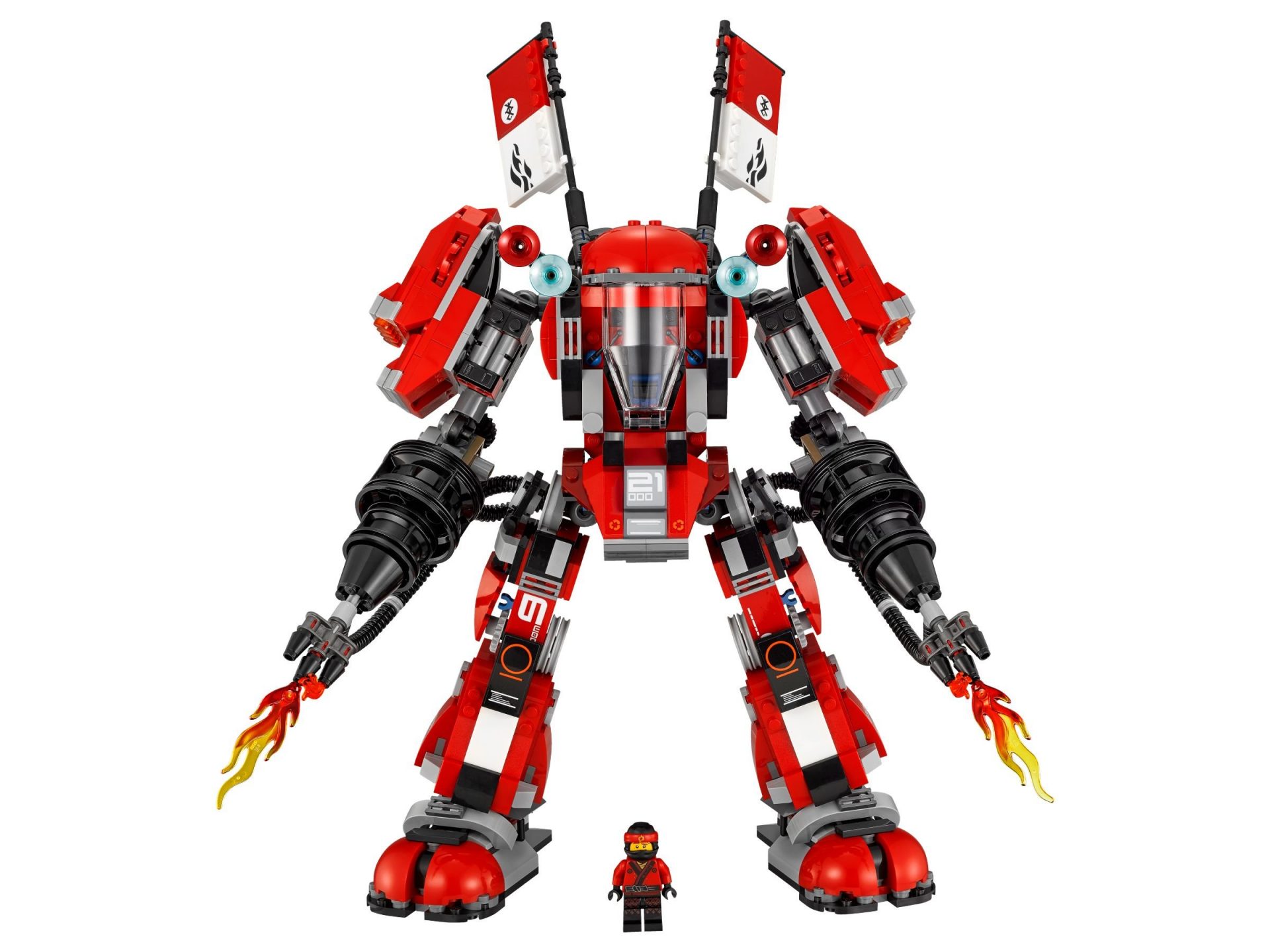 Lego 70615 Kai's Feuer Mech legamo