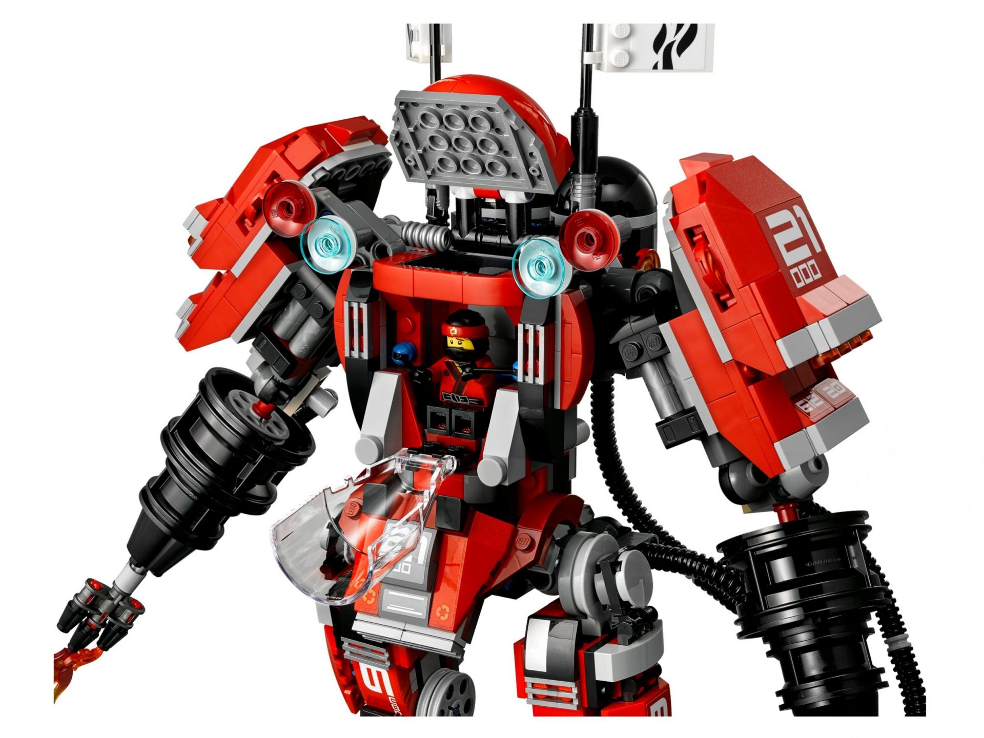 Lego 70615 Kai's Feuer Mech legamo