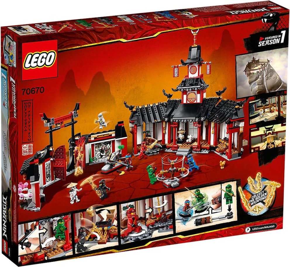 Lego 70670 Kloster Des Spinjitze