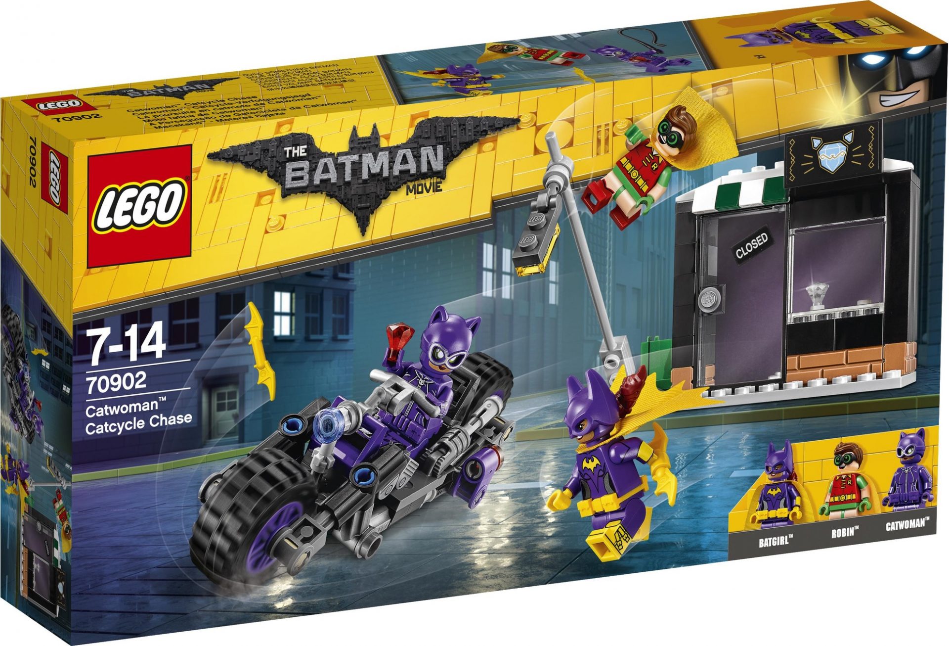 Lego 70902 Catwoman Catcycle Verfolgungsjagd Legamo