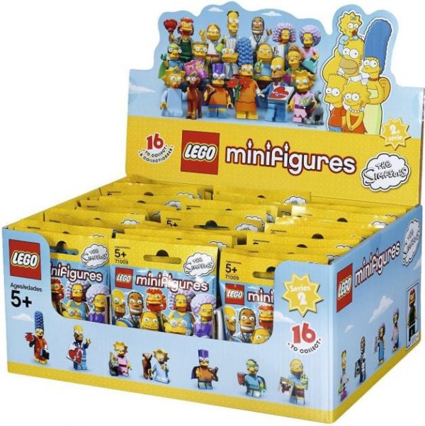 LEGO 71009 Minifiguren: The Simpsons Serie 2 - Display / Box