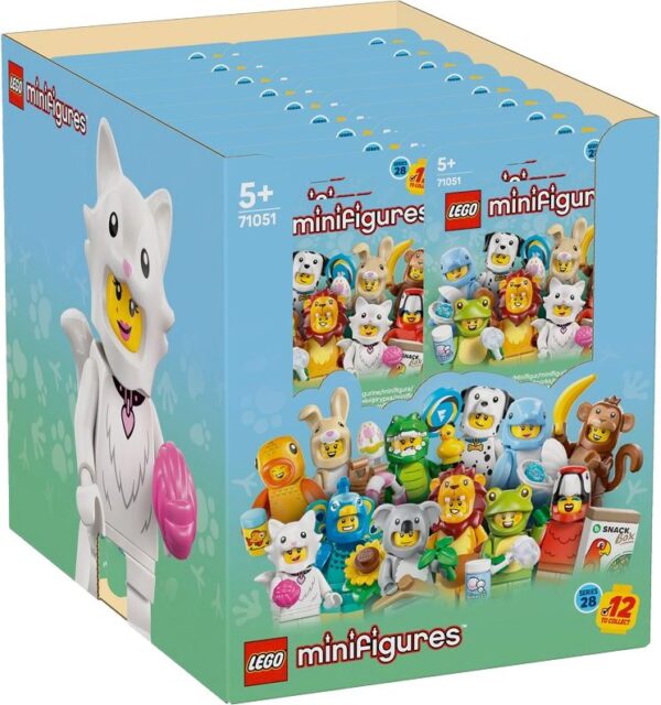 LEGO 71051 Minifiguren Tiere Serie 28 - 36er Display / Box