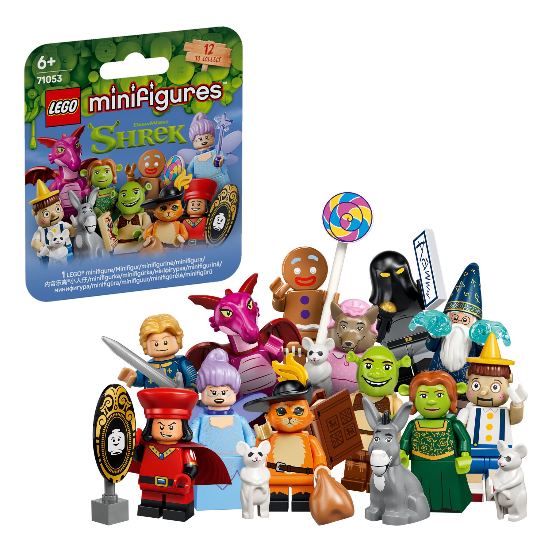 LEGO 71053 Minifiguren Shrek Serie - 36er Display / Box – Bild 4