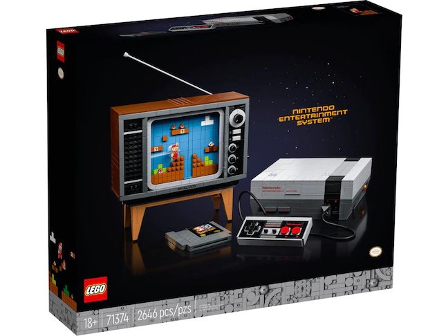 Lego 71374 Nintendo Entertainment System