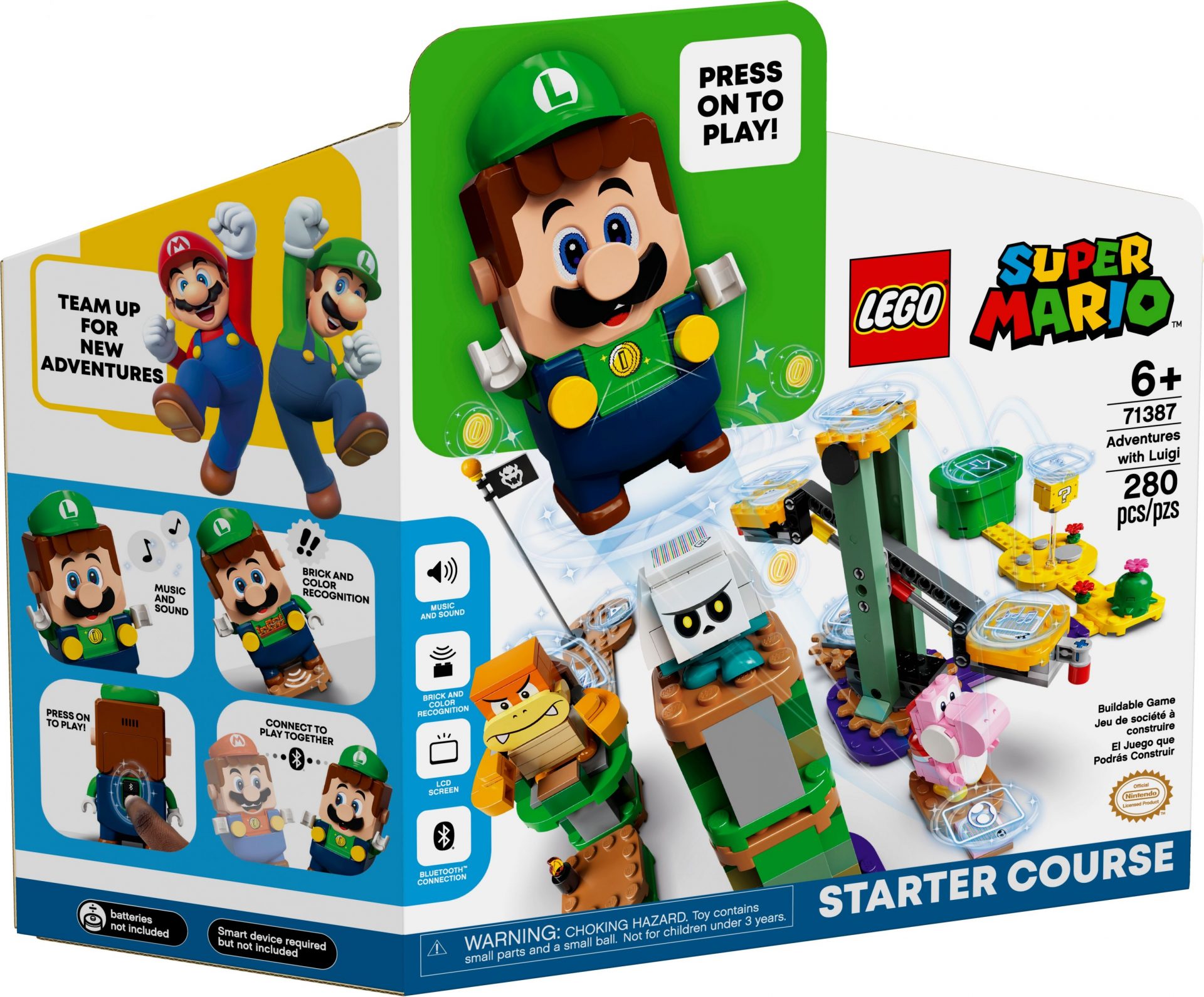 Lego 71387 Abenteuer mit Luigi Starterset